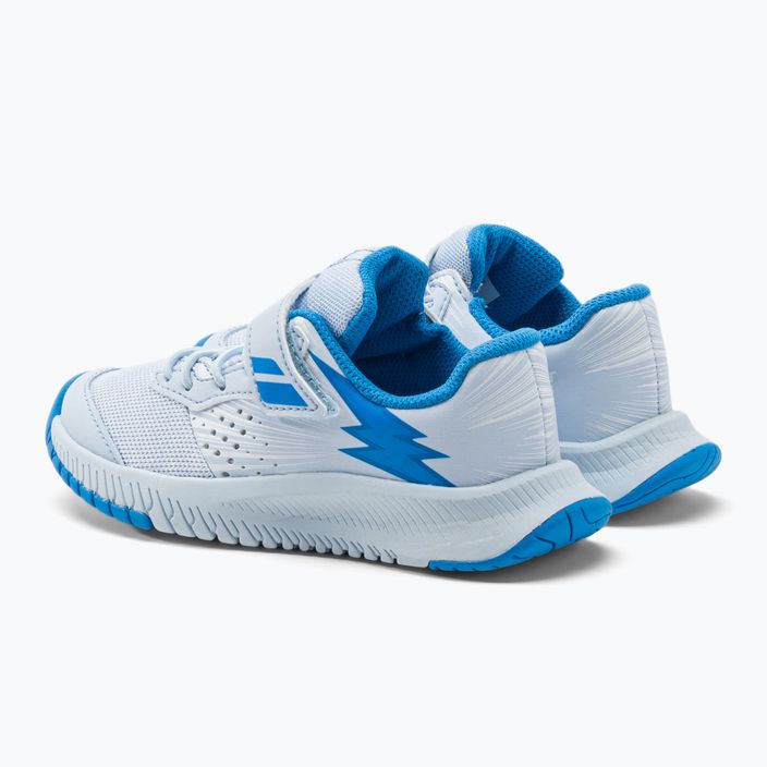 Babolat 21 Pulsion AC scarpe da tennis per bambini bianco/azzurro 3