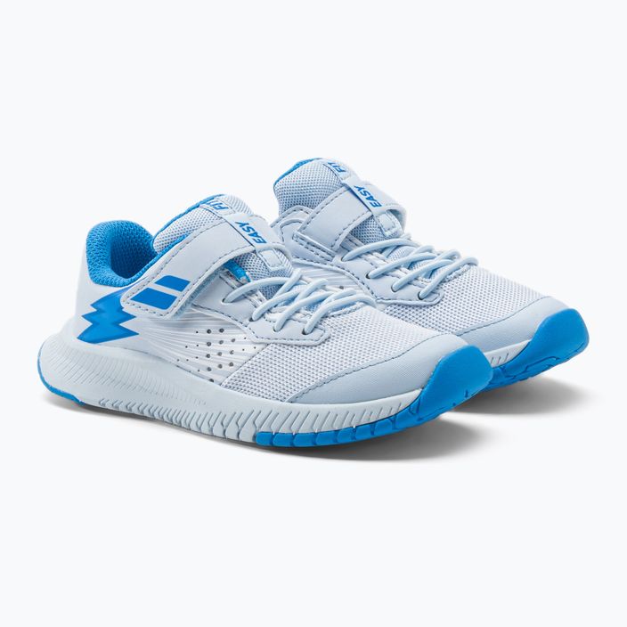 Babolat 21 Pulsion AC scarpe da tennis per bambini bianco/azzurro 5