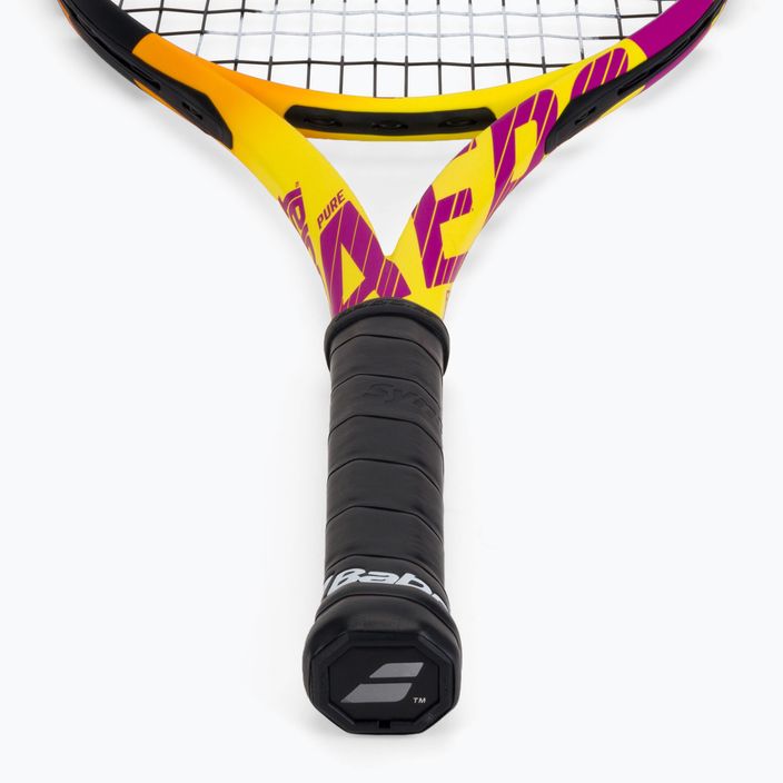 Racchetta da tennis Babolat Pure Aero 26 Rafa Jr per bambini giallo/arancio/viola 5
