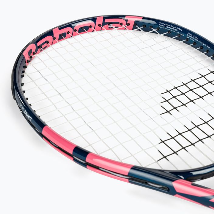 Racchetta da tennis per bambini Babolat Drive 25 Girl blu/rosa/bianco 5