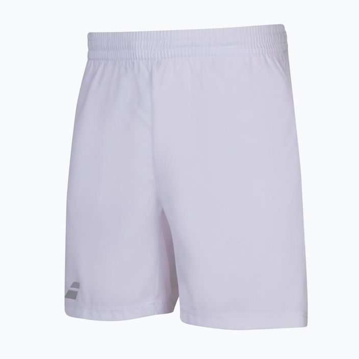 Pantaloncini da tennis Babolat Play da bambino bianco/bianco 3