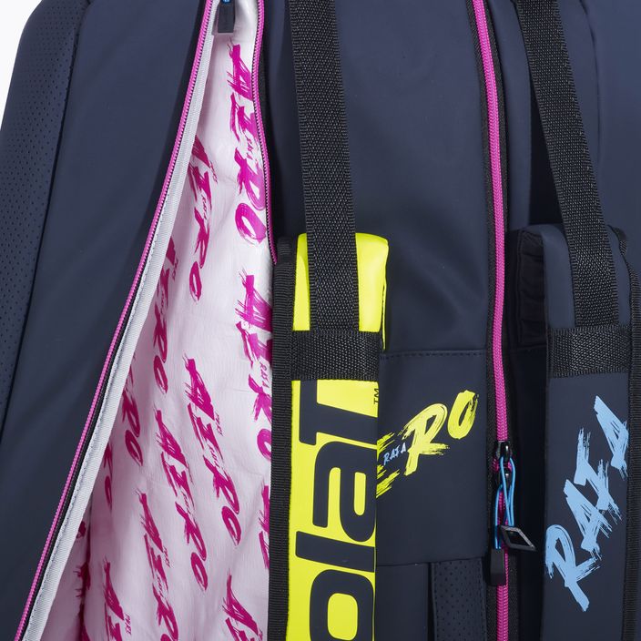 Borsa da tennis Babolat Pure Aero Rafa 2gen RH X6 blu/giallo/rosa 6
