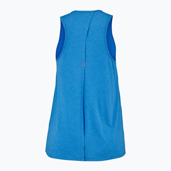 Maglietta da tennis Babolat da donna Exercise Cotton Tank blu heather 2