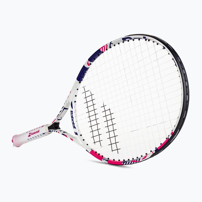 Racchetta da tennis Babolat B Fly 23 bianco/rosa/blu per bambini 2