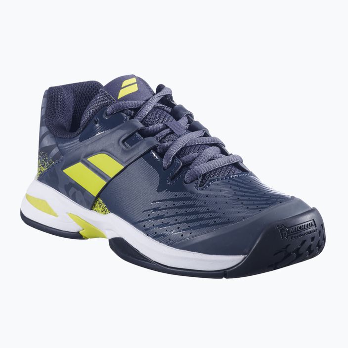 Babolat Propulse AC Jr scarpe da tennis per bambini grigio/aero 11