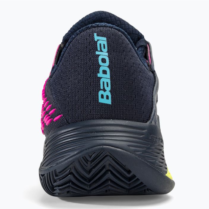 Babolat Propulse Fury 3 Clay blu scuro/rosa aero scarpe da tennis da uomo 6
