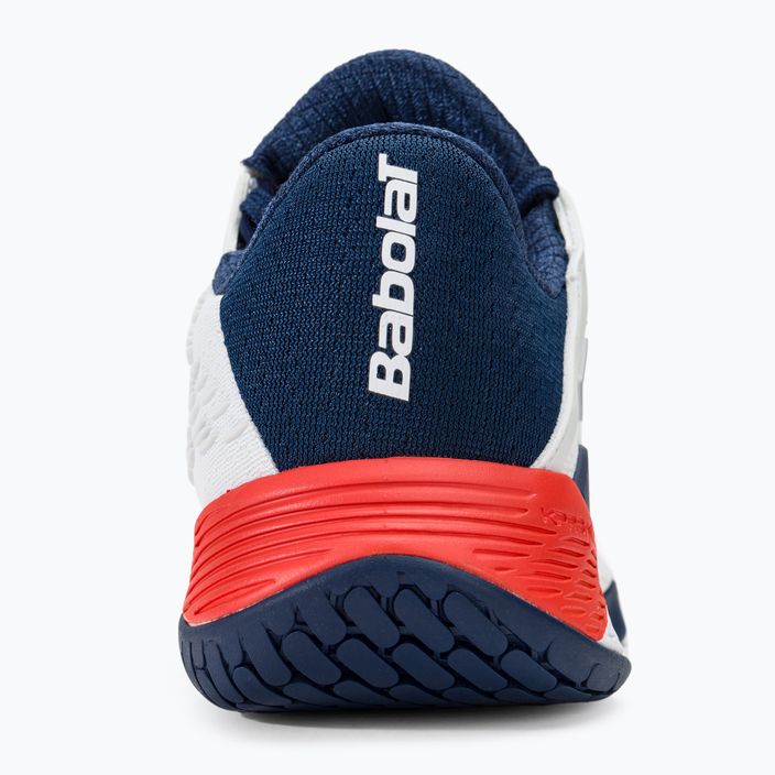 Babolat Propulse Fury 3 All Court bianco/azzurro scarpe da tennis da uomo 30S24208 6
