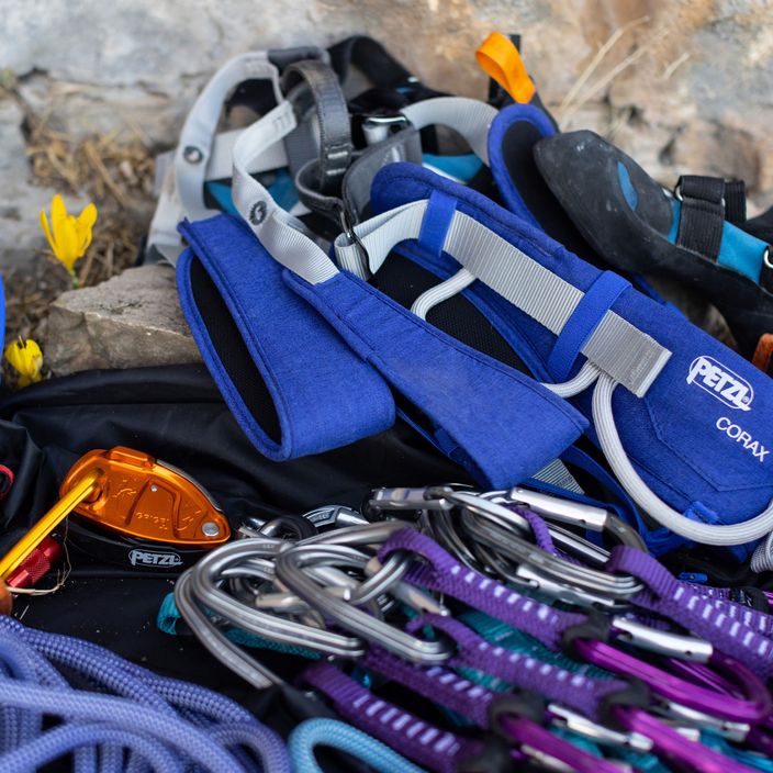 Imbracatura da arrampicata Petzl Corax blu 3