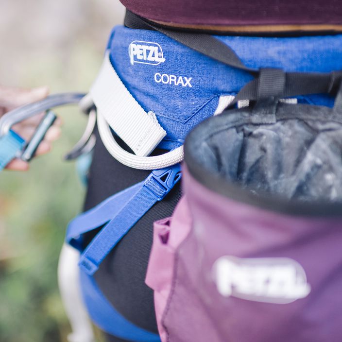 Imbracatura da arrampicata Petzl Corax blu 5
