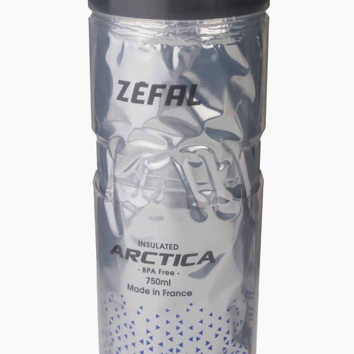 Zefal Arctica 750 ml argento/blu bottiglia termica per ciclismo 4
