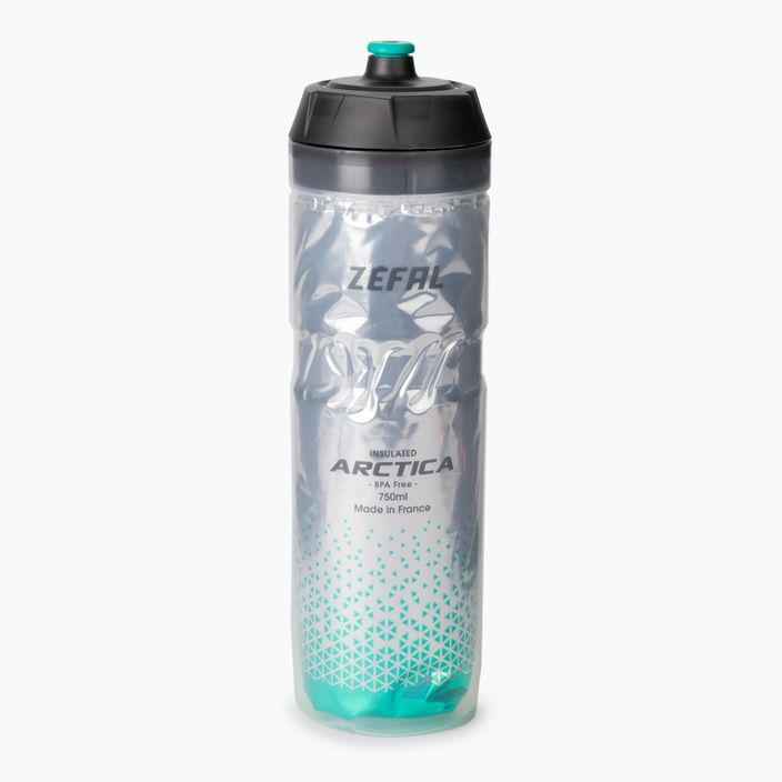 Zefal Arctica 750 ml argento/caraibi bottiglia termica per bicicletta