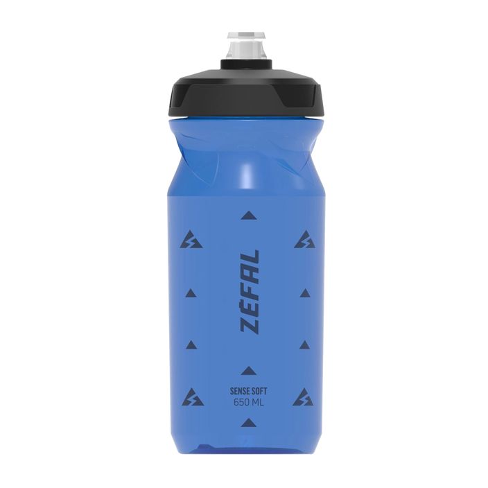Zefal Sense Soft Bike Bottiglia 650 ml blu traslucido 2