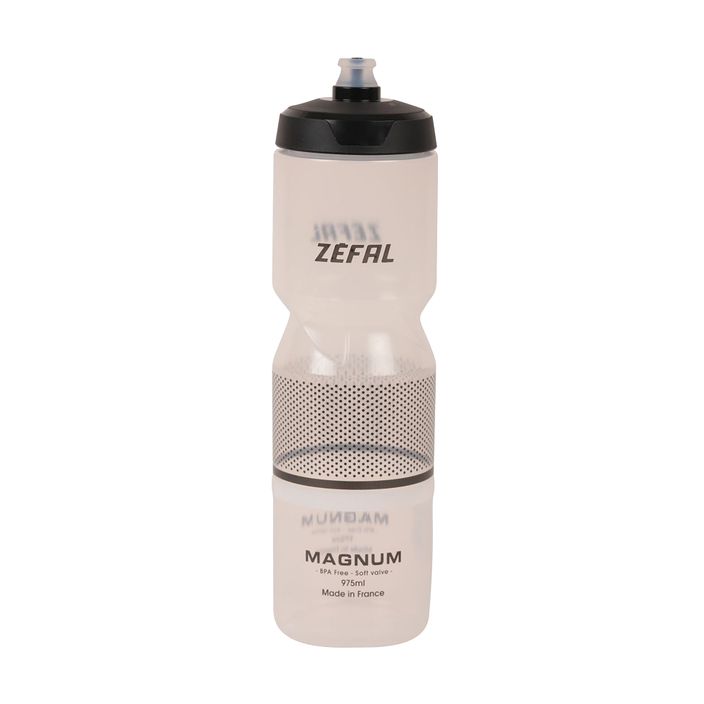 Zefal Magnum (Soft-Cap) bottiglia per bicicletta 975 ml traslucido/nero 2