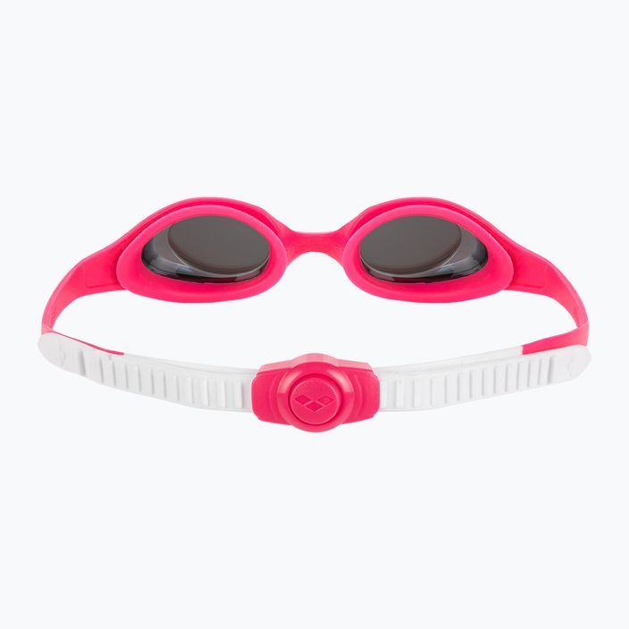 Occhialini da nuoto da bambino Arena Spider JR Mirror white/pink/fuchsia 5