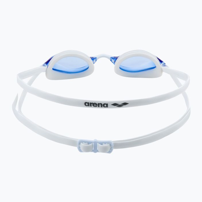 Occhialini da nuoto Arena Python trasparenti blu/bianco/bianco 5