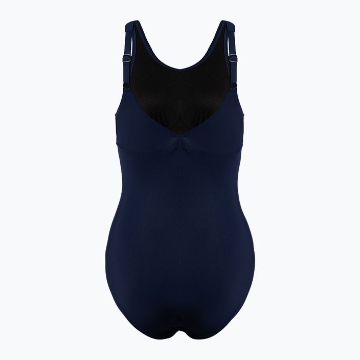 Costume da bagno donna arena Amber Wing Back One Piece navy 2