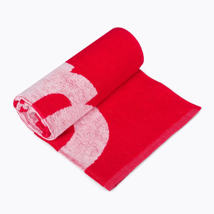 Arena Gym Asciugamano morbido rosso/bianco 2