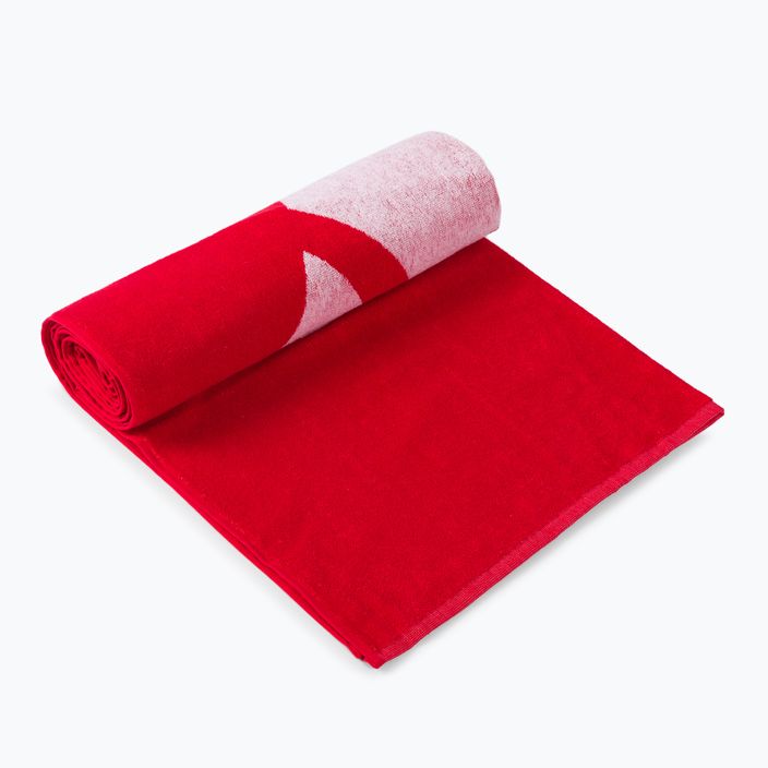 Arena Pool Asciugamano morbido rosso/bianco 2