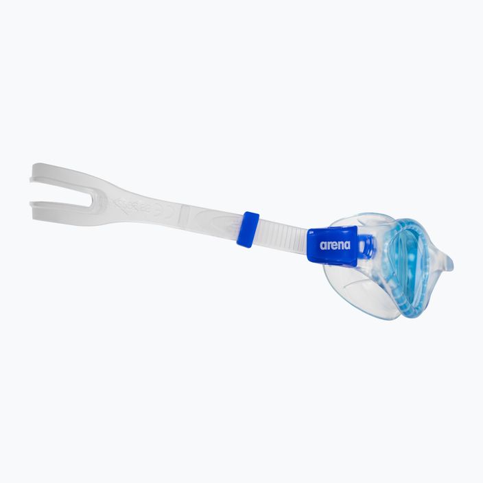 Occhialini da nuoto Arena Cruiser Evo Jr per bambini blu/chiaro/chiaro 3