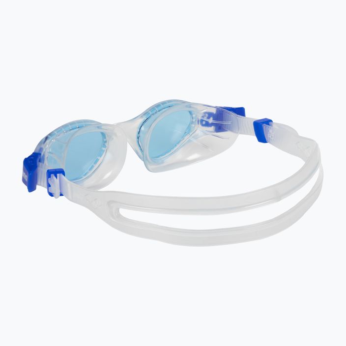 Occhialini da nuoto Arena Cruiser Evo Jr per bambini blu/chiaro/chiaro 4