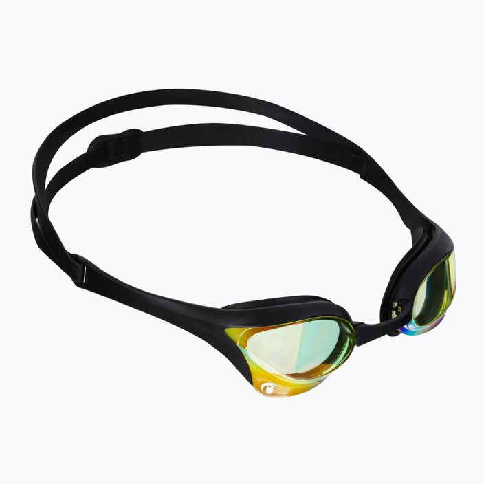 Occhiali da nuoto Arena Cobra Ultra Swipe Mrirror giallo rame/nero