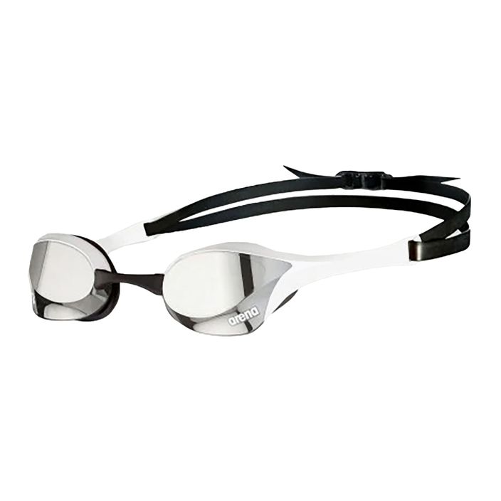 Occhialini da nuoto Arena Cobra Ultra Swipe Mirror silver/white 2