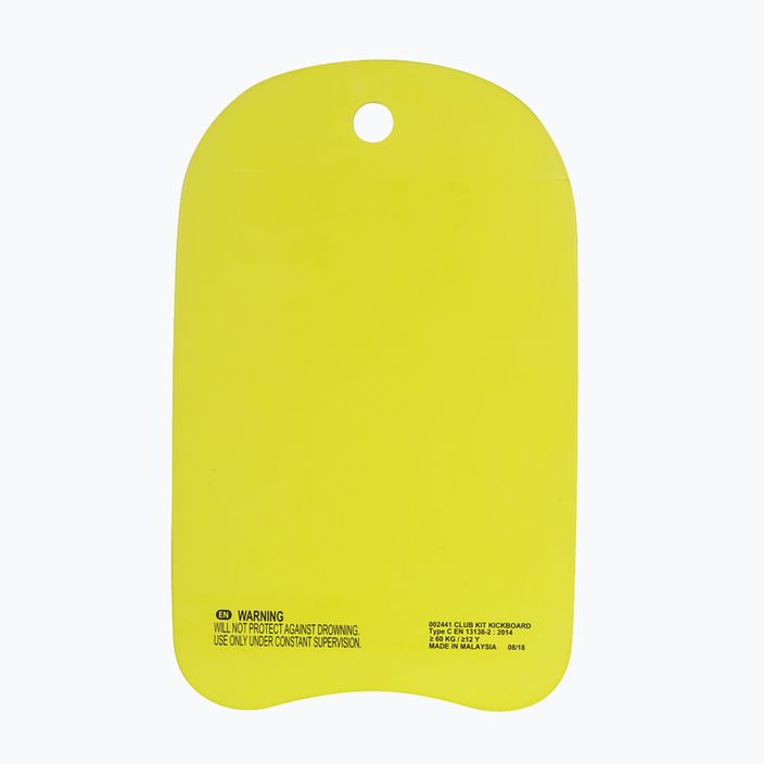 Arena Club Kit Kickboard tavola da nuoto giallo neon/nero 2