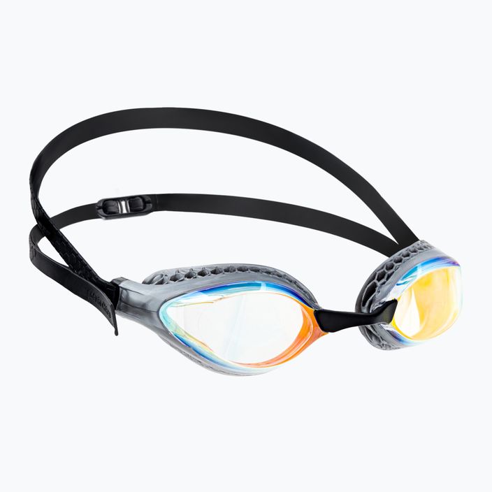Occhialini da nuoto Arena Air-Speed Mirror giallo rame/argento