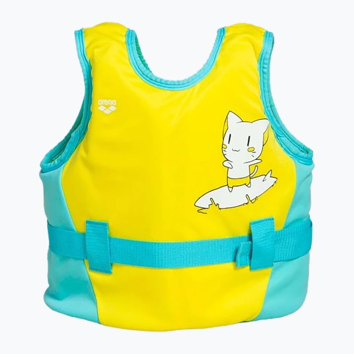 Gilet di galleggiamento giallo per bambini Arena Friends Swim 4