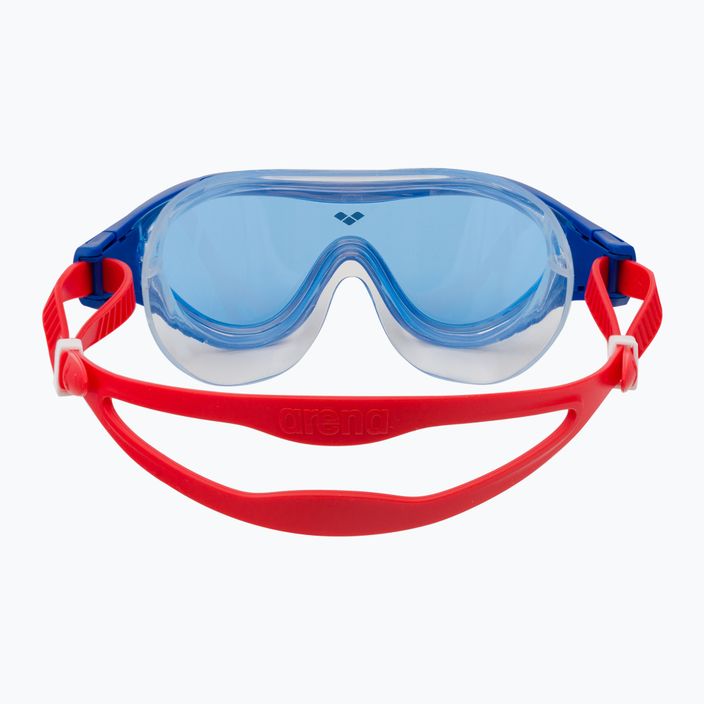 Maschera da nuoto per bambini arena The One Mask blu/blu/rosso 5