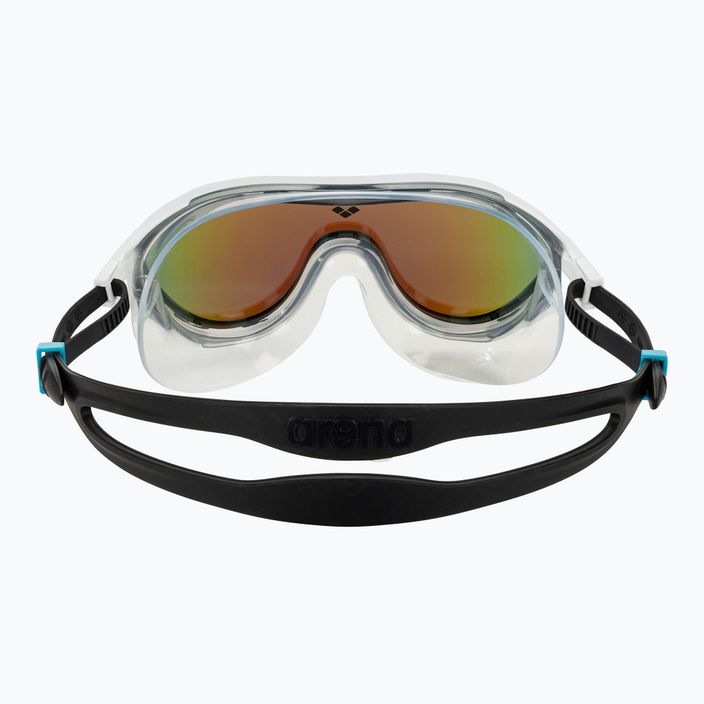 Occhialini da nuoto Arena The One Mask Mirror blue/white/black 4