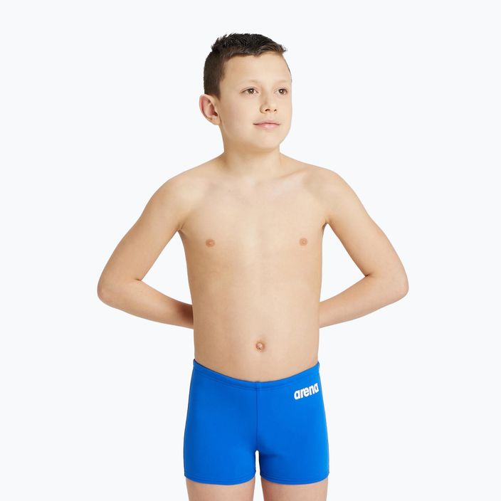 Boxer da nuoto per bambini arena Team Swim Short Solid royal/white 4