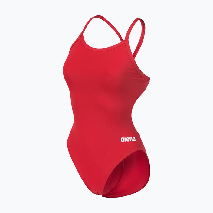 Costume intero da donna arena Team Swimsuit Challenge Solid rosso/bianco 4
