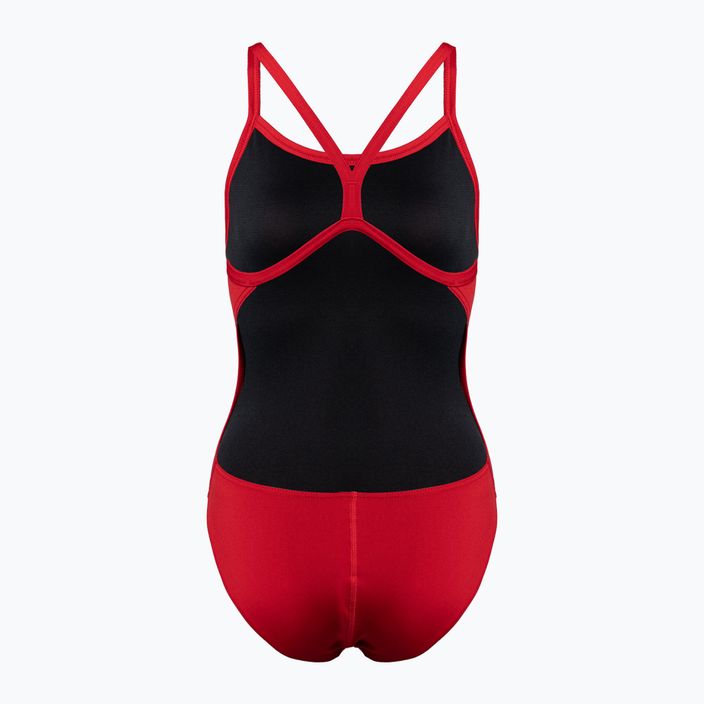 Costume intero da donna arena Team Swimsuit Challenge Solid rosso/bianco 2