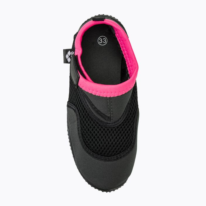 Scarpe da acqua Arena per bambini JR grigio scuro/rosa 5