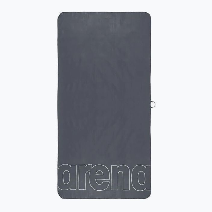 Arena Smart Plus Asciugamano da palestra grigio/bianco