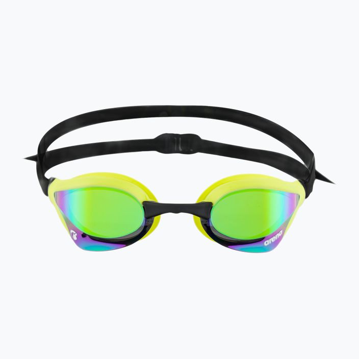 Occhiali da nuoto Arena Cobra Core Swipe Specchio smeraldo/cyber lime 2
