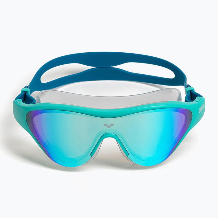 Occhialini da nuoto Arena The One Mask Mirror blue/water/blue cosmo 2