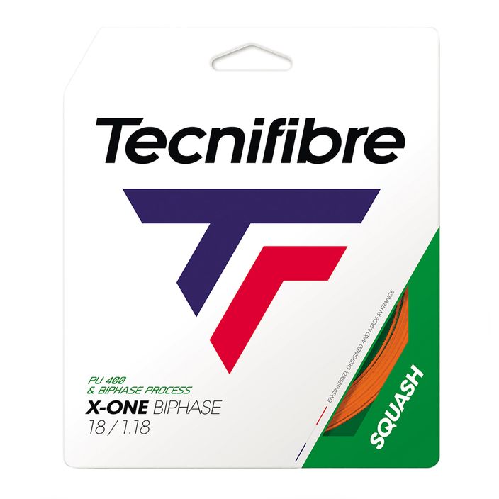 Corda da squash Tecnifibre X-One Biphase 10 m arancione 2