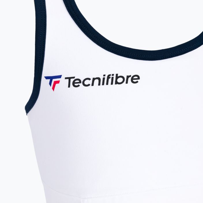 Maglietta da tennis Tecnifibre bambino 22LAF3 F3 Tank bianco 3