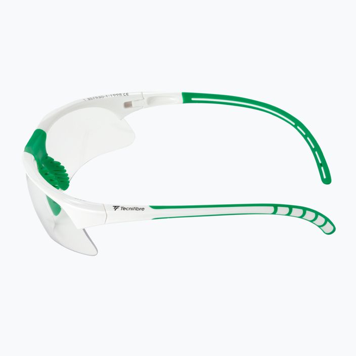 Occhiali da squash Tecnifibre Lunettes Aquash bianco/verde 4