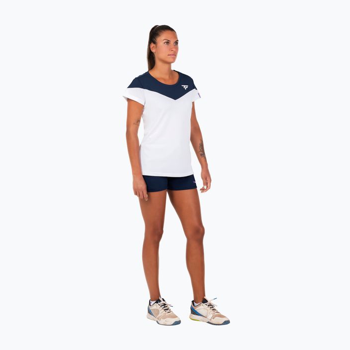 Maglietta da tennis donna Tecnifibre 22WPERTEE Perf bianco/marino 3