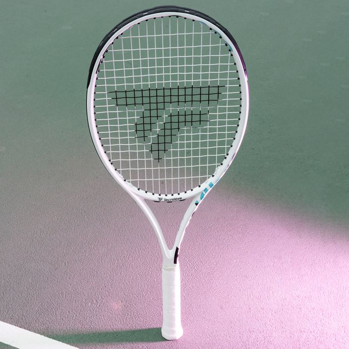 Racchetta da tennis per bambini Tecnifibre Tempo 24 bianco 7