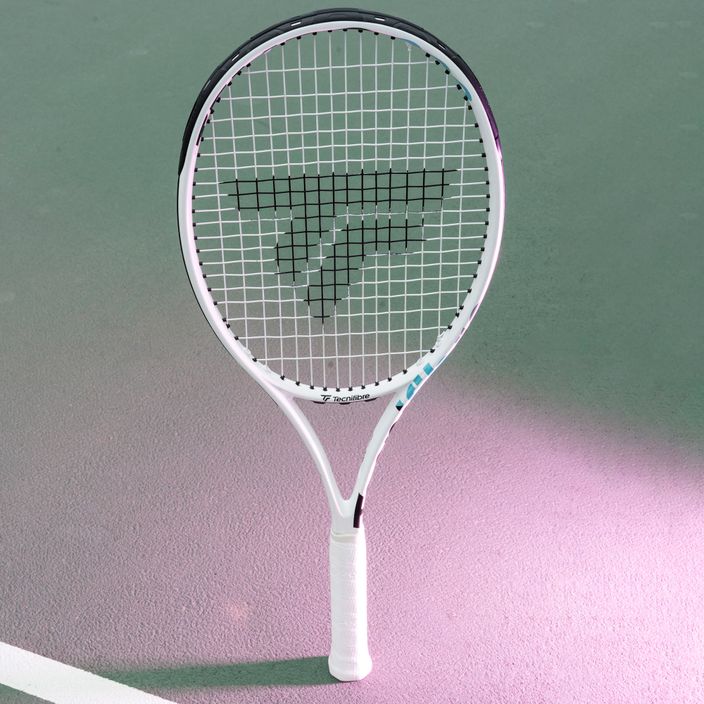 Racchetta da tennis per bambini Tecnifibre Tempo 25 bianco 7