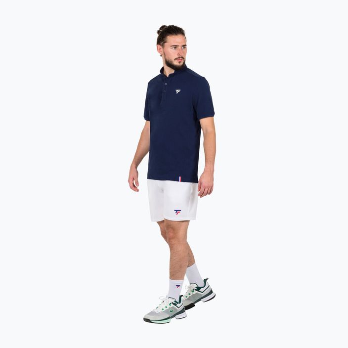 Camicia da tennis uomo Tecnifibre Polo Pique 22 marine