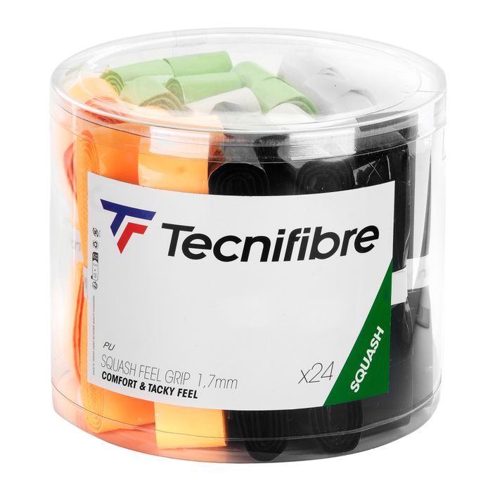 Tecnifibre Squash Feel Grip verde involucro per racchetta da squash 2