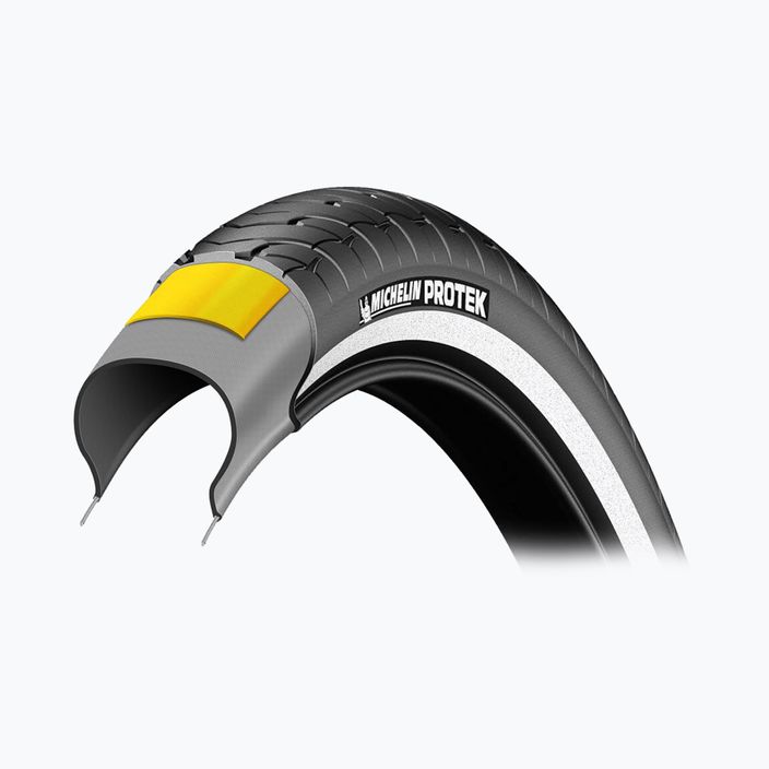 Pneumatico per bicicletta Michelin Protek Br Wire Access Line 700 x 40C nero 4