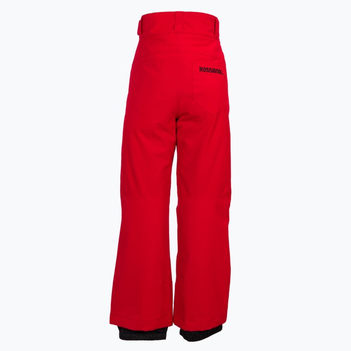 Pantaloni da sci Rossignol per bambini Sci rosso 2