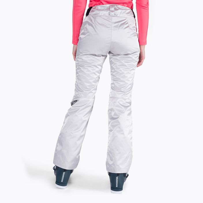 Pantaloni da sci Rossignol da donna Ski Metallic silver 3