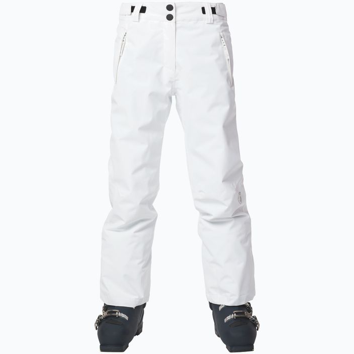 Pantaloni da sci Rossignol bambina bianco 3
